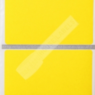 Picture of Zebra - 2.25x1.25 YELLOW  (18 Rolls - Best Value)