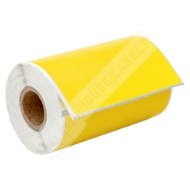 Picture of Zebra - 4x3 YELLOW (27 Rolls - Best Value)