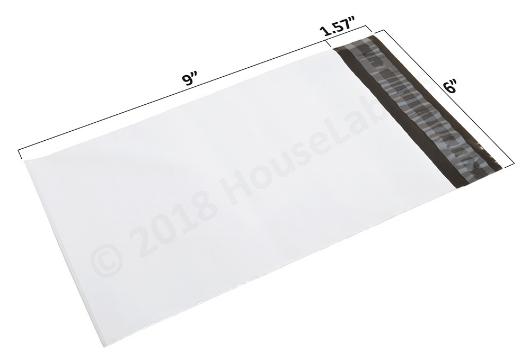 Picture of 400 Bags Poly Mailer #1 (6"X9") 2.35 Mil Best Value