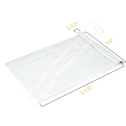 Picture of 125 Bags Poly BUBBLE Mailer #4 (9.5”x14.5”) (9.5”x13.5” usable space) Best Value