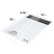 Picture of 300 Bags 10 X 13 RESEAL POLY  MAILERS #4