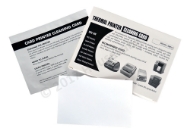 Picture of 10 packs (250 sheets) cleaning card (large) 4x6