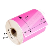 Picture of Zebra – 4 x 6 PINK (8 Rolls – Best Value)