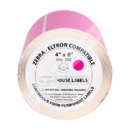 Picture of Zebra – 4 x 6 PINK (8 Rolls – Best Value)