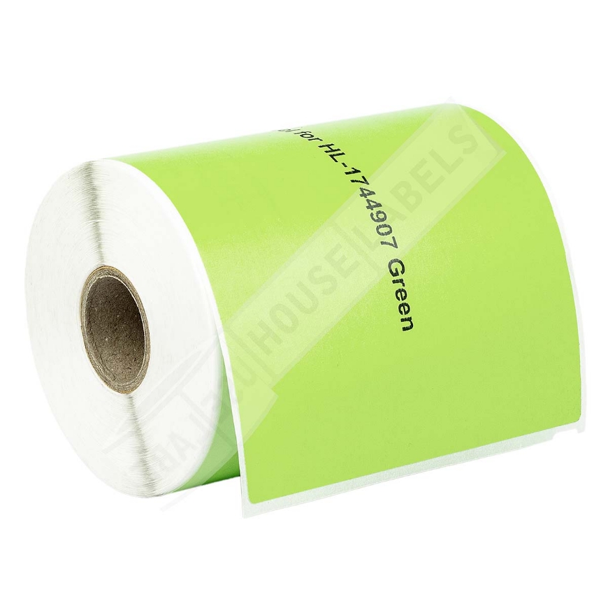 Picture of Dymo - 1744907 GREEN Shipping Labels (8 Rolls - Best Value)