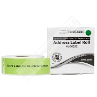 Picture of Dymo - 30252 GREEN Address Labels (25 Rolls - Best Value)