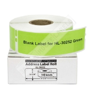 Picture of Dymo - 30252 GREEN Address Labels (25 Rolls - Best Value)