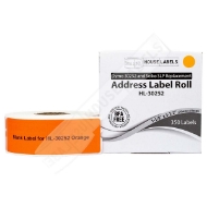 Picture of Dymo - 30252 ORANGE Address Labels (25 Rolls - Best Value)