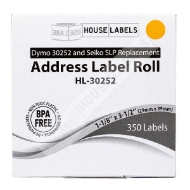 Picture of Dymo - 30252 ORANGE Address Labels (42 Rolls - Best Value)