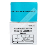 Picture of Dymo - 30256 BLUE Shipping Labels (13 Rolls – Best Value)