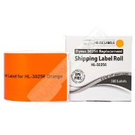 Picture of Dymo - 30256 ORANGE Shipping Labels (13 Rolls – Best Value)
