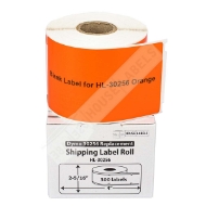 Picture of Dymo - 30256 ORANGE Shipping Labels (13 Rolls – Best Value)