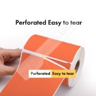 Picture of Dymo - 30256 ORANGE Shipping Labels (6 Rolls – Best Value)
