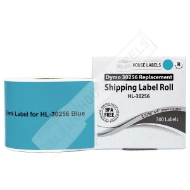 Picture of Dymo - 30256 BLUE Shipping Labels with Removable Adhesive (13 Rolls – Best Value)