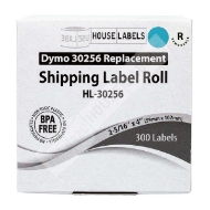 Picture of Dymo - 30256 BLUE Shipping Labels with Removable Adhesive (6 Rolls – Best Value)