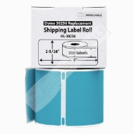 Picture of Dymo - 30256 BLUE Shipping Labels with Removable Adhesive (6 Rolls – Best Value)