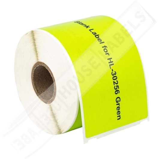 Picture of Dymo - 30256 GREEN Shipping Labels with Removable Adhesive (13 Rolls – Best Value)