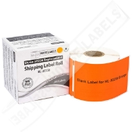Picture of Dymo - 30256 ORANGE Shipping Labels with Removable Adhesive (13 Rolls – Best Value)
