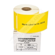 Picture of Dymo - 30256 YELLOW Shipping Labels with Removable Adhesive (13 Rolls – Best Value)