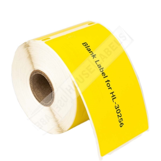 Picture of Dymo - 30256 YELLOW Shipping Labels with Removable Adhesive (6 Rolls – Best Value)