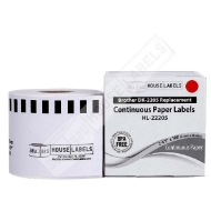 Picture of Brother DK-2205 RED (13 Rolls – Best Value)