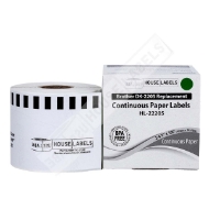 Picture of Brother DK-2205 GREEN (13 Rolls – Best Value)