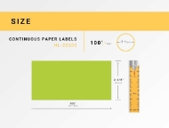 Picture of Brother DK-2205 GREEN (13 Rolls – Best Value)