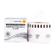 Picture of Brother DK-2205 ORANGE (13 Rolls –Best Value)