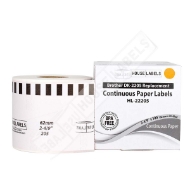 Picture of Brother DK-2205 ORANGE (30 Rolls –Best Value)