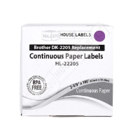 Picture of Brother DK-2205 LAVENDER (13 Rolls – Best Value)