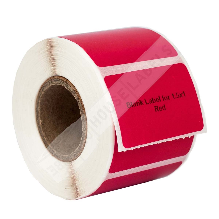 Picture of Zebra – 1.5 x 1 RED (36 Rolls – Best Value)