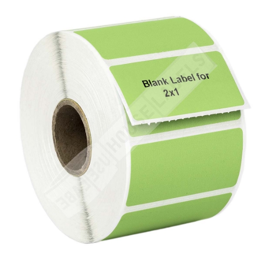 Picture of Zebra – 2 x 1 GREEN (9 Rolls – Best Value)