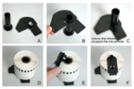 Picture of Brother DK-1203 (21 Rolls + Reusable Cartridge – Best Value)