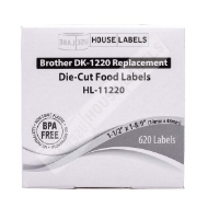 Picture of Brother DK-1220 (6 Rolls + Reusable Cartridge – Best Value)