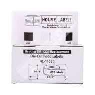 Picture of Brother DK-1220 (6 Rolls + Reusable Cartridge – Best Value)