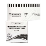 Picture of Brother DK-2205 (30 Rolls + Reusable Cartridge– Best Value)