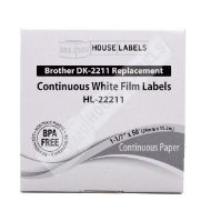 Picture of Brother DK-2211 (64 Rolls + Reusable Cartridge - Best Value)