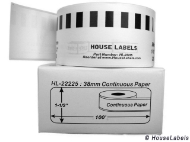 Picture of Brother DK-2225 (80 Rolls + Reusable Cartridge – Best Value)