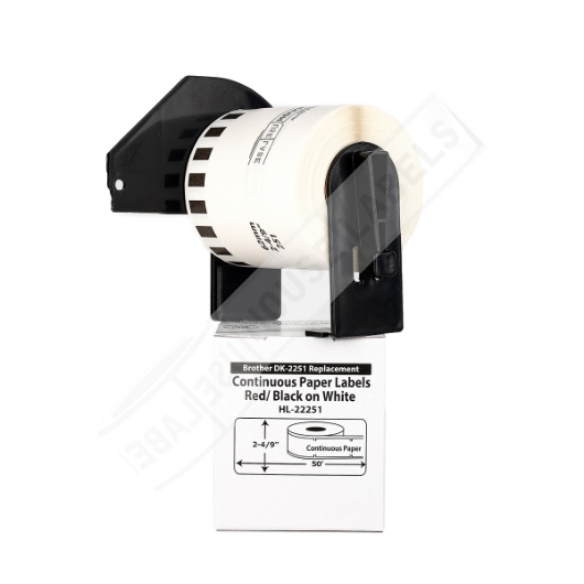 Picture of Brother DK-2251 (14 rolls + Reusable Cartridge - Best Value)