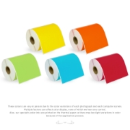 Picture of Dymo - 1744907 Combo Pack (8 Rolls - Your Choice - Yellow, Green, Blue, Orange, Red, Pink) with Best Value