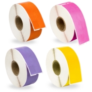 Picture of Dymo - 30252 Color Combo Pack (12 Rolls - Your Choice - Blue, Green, Orange, Pink, Lavender, Red and Yellow) with Best Value