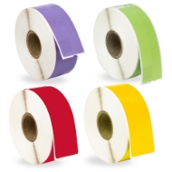 Picture of Dymo - 30252 Color Combo Pack (42 Rolls - Your Choice - Blue, Green, Orange, Pink, Lavender, Red and Yellow) with Best Value