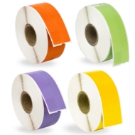 Picture of Dymo - 30252 Color Combo Pack (42 Rolls - Your Choice - Blue, Green, Orange, Pink, Lavender, Red and Yellow) with Best Value