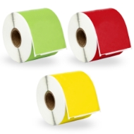 Picture of Dymo - 30256 Color Combo Pack (13 Rolls - Your Choice - Blue, Green, Orange, Pink, Lavender, Red and Yellow) with Best Value