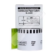 Picture of Brother DK-2205-COMBO PACK (13 Rolls Your Choice BLUE, GREEN, RED, YELLOW, ORANGE, PINK, PURPLE – Best Value)