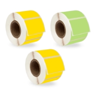 Picture of Zebra – 1.5 x 1 COMBO PACK (Your Choice 60 Rolls –Yellow Green Red White – Best Value)