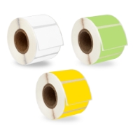 Picture of Zebra – 1.5 x 1 COMBO PACK (Your Choice 60 Rolls –Yellow Green Red White – Best Value)