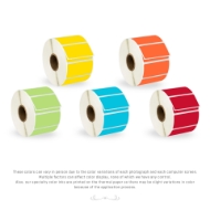 Picture of Zebra – 2 x 1 COMBO PACK (9 Rolls – Your Choice RED, GREEN, YELLOW, BLUE, ORANGE, WHITE – Best Value)