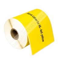 Picture of Zebra - 4x6 Combo Pack  (100 Rolls - YOUR CHOICE -Blue, Green, Yellow, Red, Orange, Pink - BEST VALUE)